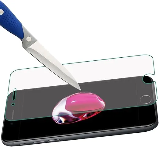 Mr.Shield [3-PACK] Designed For iPhone 8 / iPhone 7 [Tempered Glass] Screen Protector [0.3mm Ultra Thin 9H Hardness 2.5D Round Edge] with Lifetime Replacement