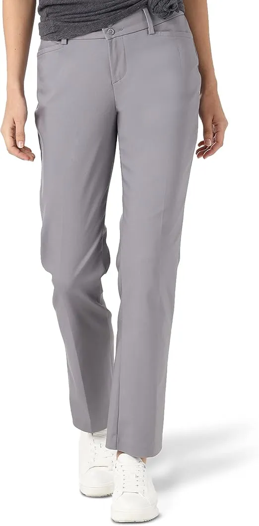 Lee Women's Secretly Shapes Regular Fit Straight Leg Pant