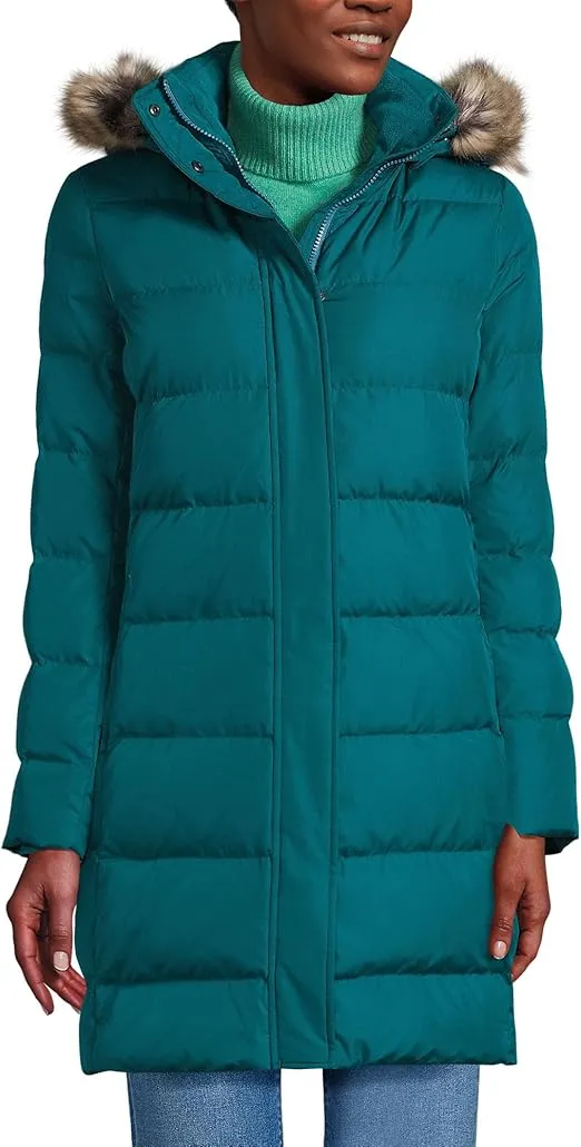 Lands' End Women's Max 600 Down Puffer Coat