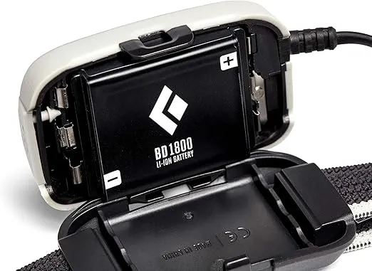 BLACK DIAMOND 1800 Battery & Charger for The Sprinter 500 and Revolt 350 headlamps