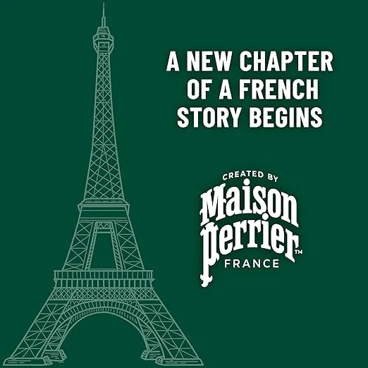 Maison Perrier Strawberry Flavored Sparkling Water, 11.15 FL OZ Can (24 count)
