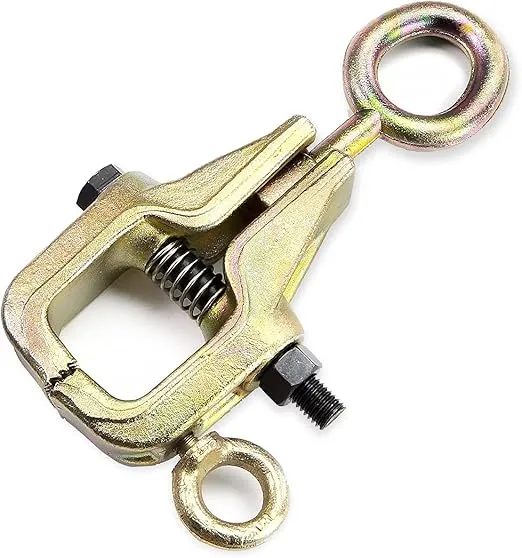 Stark USA 2-Way Frame Back 3 Ton Self-Tightening Grips & Auto Body Repair Pull Clamp Top & Straight Repair Tool Kit