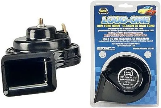 Wolo (310-2T) Loud One Horn - 12 Volt, Low Tone