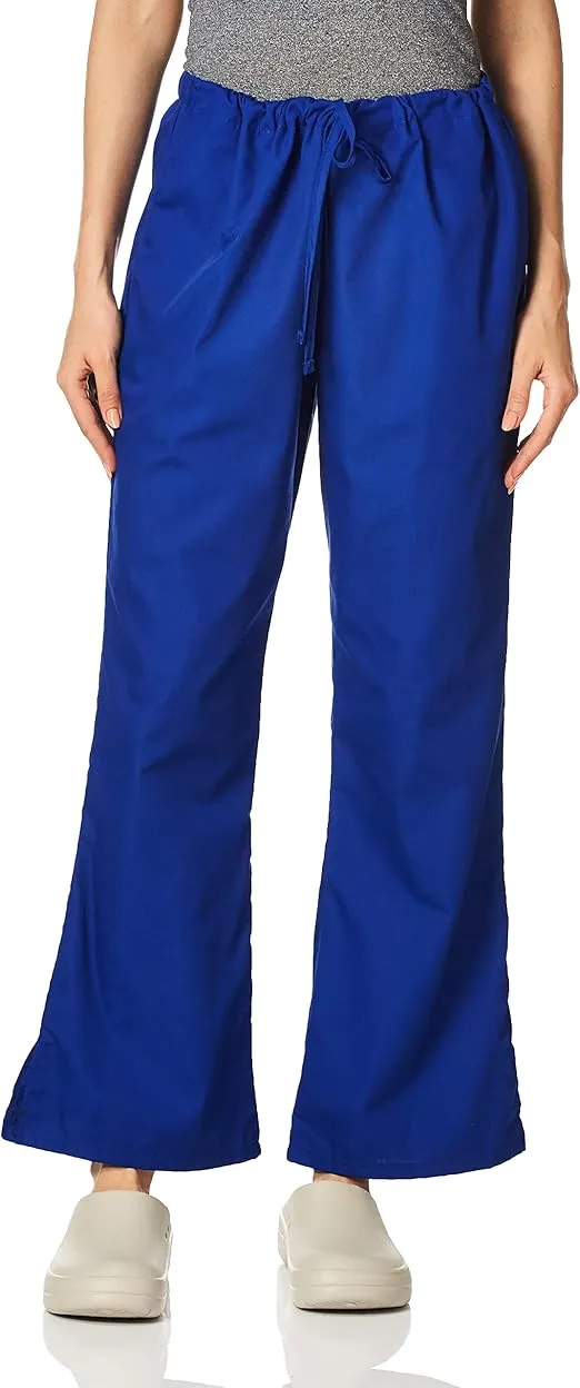 Scrub Pants for Women Workwear Originals Drawstring Waist with Flare Leg 4101
