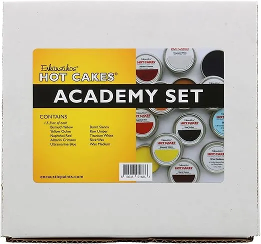 Encaustic Wax Paint Set- Academy Hot Cakes Set