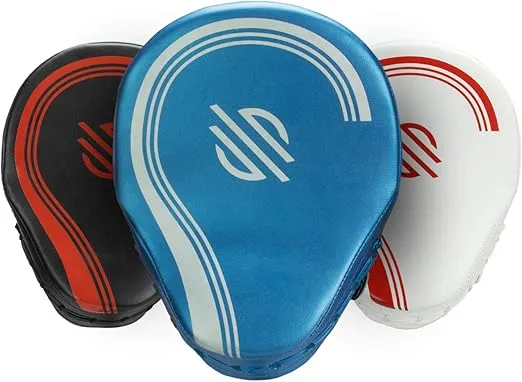 Sanabul Core Series Curved Boxing MMA Strike Pads Boxing Punching Mitts for Martial Arts Muay Thai Kickboxing MMA Pads