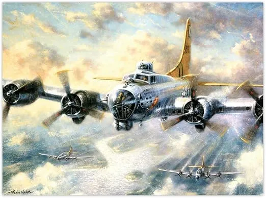 Royal & Langnickel Painting by Numbers Adult Large Art Activity Kit, Flying Fortress