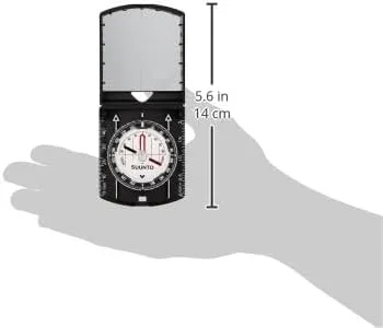 SUUNTO MCB: Simple sighting mirror compass that floats