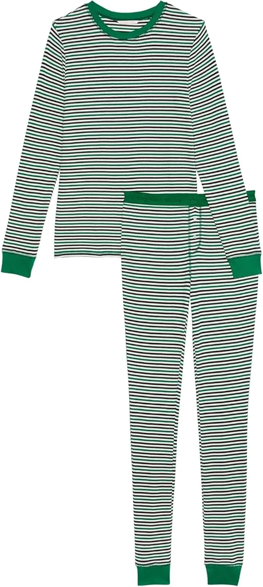 Victoria's Secret Thermal Pajama Set, Long Sleeve Shirt and Long Pajama Pant Set, Sleepwear for Women (XS-XXL)