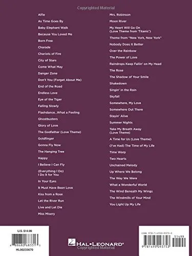 Movie Songs - Super Easy Songbook