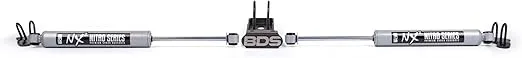 BDS Suspension NX2 Dual Steering Stabilizer Kit for 07-18 Jeep Wrangler JK, 55378/85429