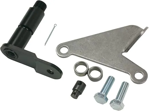 B&M 40496 Bracket And Lever Kit, Natural
