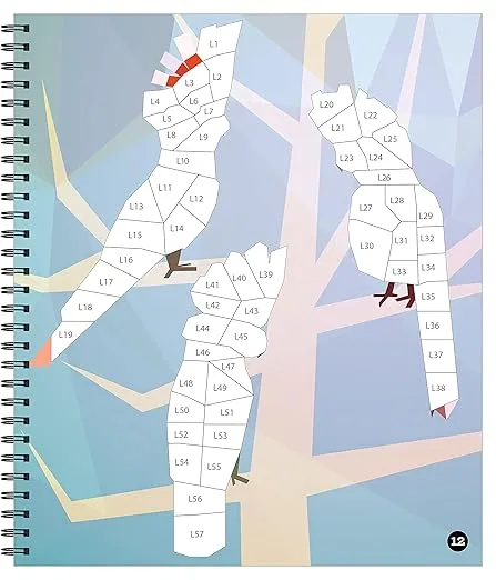 Brain Games - Sticker by Number: Birds