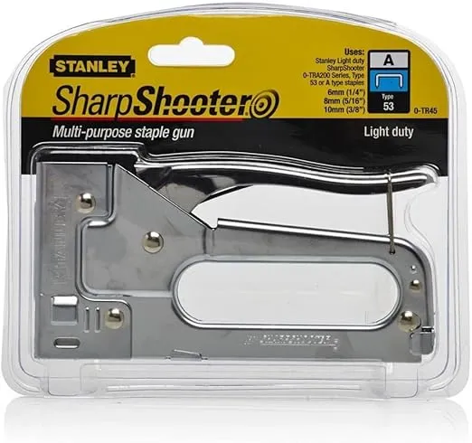 Stanley 6-TR45 TR45 Staple Gun, Silver