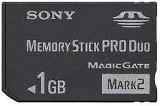 Sony MSMT1G 1GB Memory Stick PRO Duo (Mark2) Media