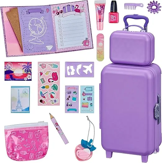 Real Littles S4 Roller CASE & Journal PK, Multicolor (25343)