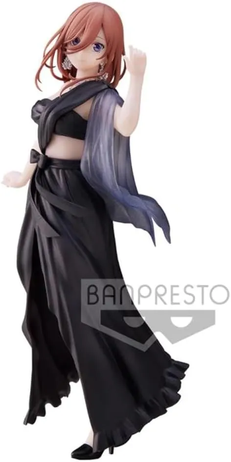 Banpresto The QUINTESSENTIAL QUINTUPLETS ff Kyunties Miku Nakano Figure