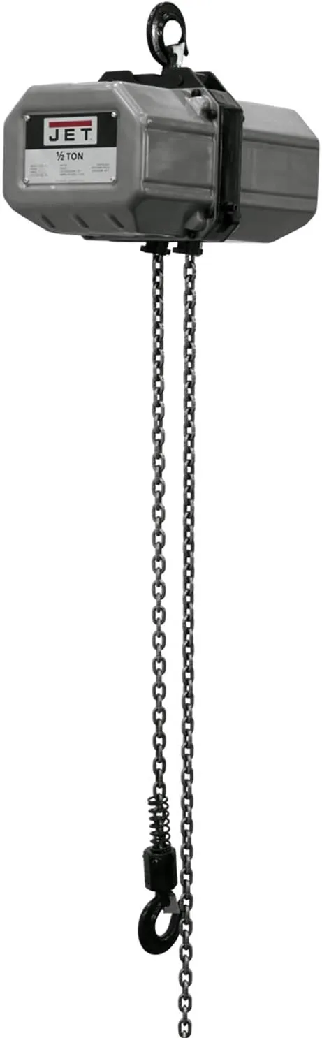 JET 1/2-Ton Electric Chain Hoist, 15' Lift, 1Ph 115/230V (1/2SS-1C-15)