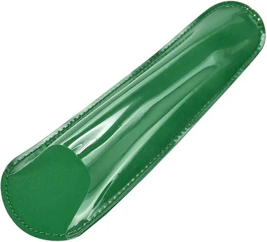 Green 2-Pen Pocket Protector - Durable Pencil & Pen Holder Pouch for Shirt or Pants Pocket - Ink Pen Organizer Sleeve - Protects Pockets from Ink Stains - Pack of 3