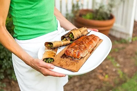 Fire & Flavor Cedar Planks, Great for Cedar Planked Salmon, Sustainably Sourced & Certified, 2-Pack, 11 inch