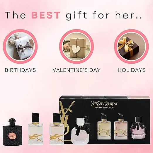 YVES SAINT LAURENT YSL Perfume Miniatures Travel Set for Women