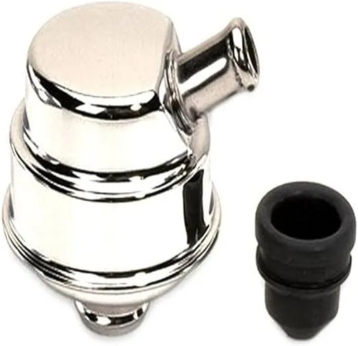 Moroso 68781 Oil Separator Breather, Push In w/Grommet