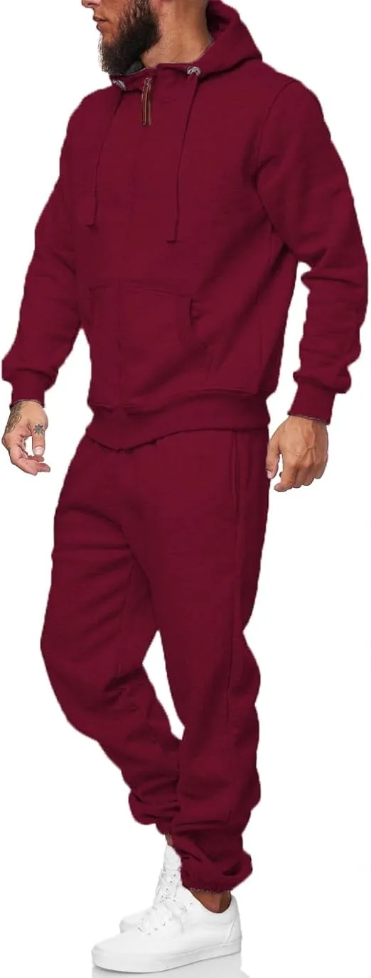 HHGKED Sweat suits men Tracksuits 2 Piece sets Athletic Jogging suits Casual Outfits for men