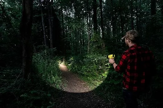 Streamlight 44910 Waypoint 400 Rechargeable 1400-Lumen Long Range Pistol-Grip Spotlight with 120V AC Charger and Polymer Holder/Mount, Yellow
