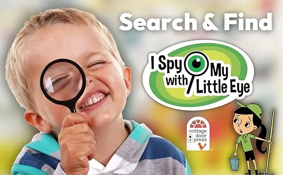 I Spy With My Little Eye Animal Escape - Kids Search, Find, and Seek Activity Book, Ages 3, 4, 5, 6+