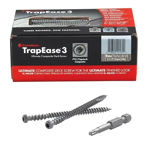 FASTENMASTER Deck Screw Comp Wdld BRN