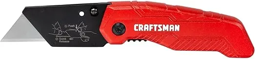 CRAFTSMAN Utility Knife, Fixed Folding, 1-Blade (CMHT10385)