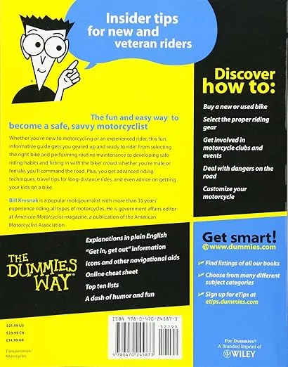 Motorcycling For Dummies