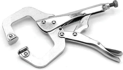 Performance Tool W5101 8-Inch Locking C-Clamp Pliers