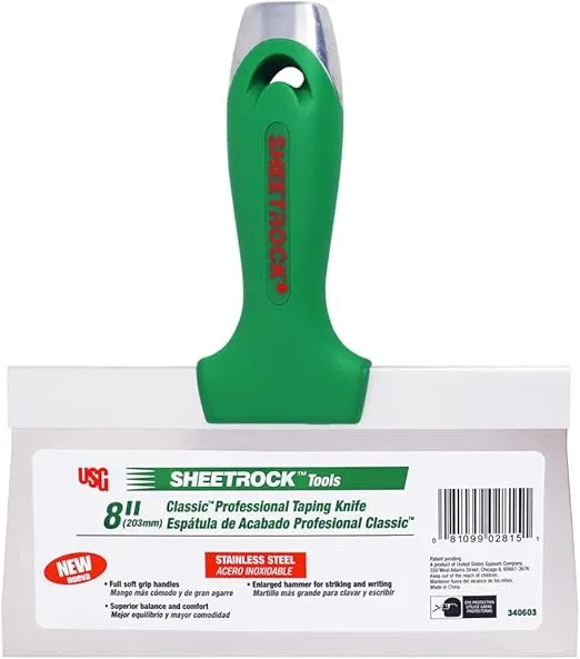 USG Classic 8" Stainless Steel Taping Knife