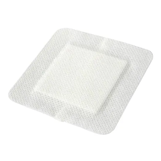 Medline Bordered Gauze, 6" x 6" Adhesive Island Wound Dressing, Sterile, 15 Count