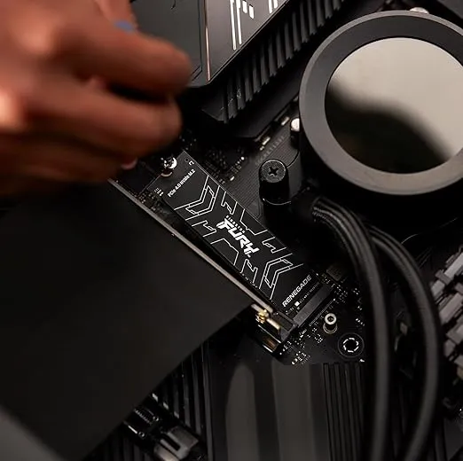 Kingston FURY Renegade 1TB PCIe Gen 4.0 NVMe M.2 Internal Gaming SSD | Up to 7300 MB/s | Graphene Heat Spreader | 3D TLC NAND | Works with PS5 | SFYRS/1000G, Solid State Drive