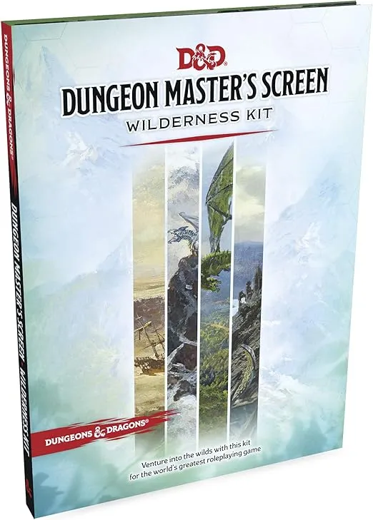 Dungeons & Dragons Dungeon Master's Screen Wilderness Kit (D&D Accessories)