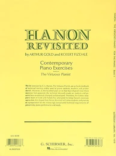 Virtuoso Pianist in 60 Exercises - Book 2: Schirmer Library of Classics Volume 1072 Piano Technique