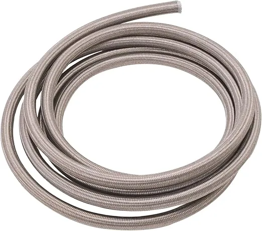 RUSSELL/EDEL 632600 Powerflex Stainless Steel -6AN Power Steering Hose - 3 Feet