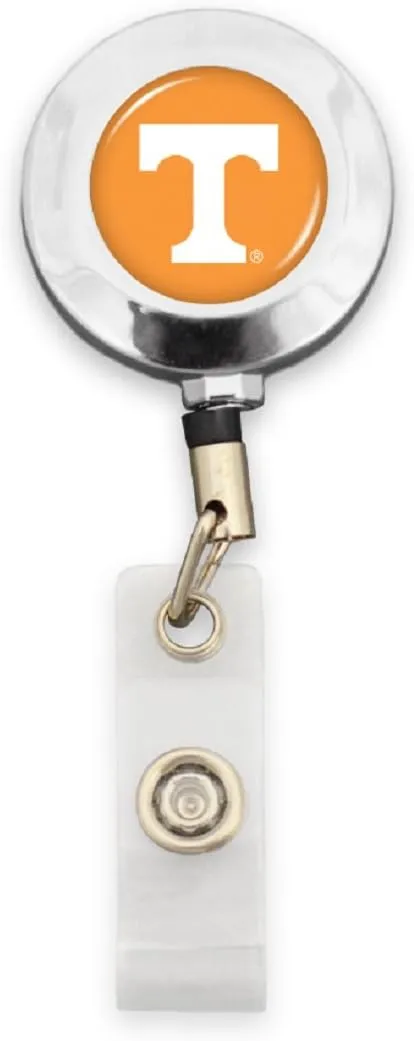 Badge Reel with Alligator Clip (Tennessee Volunteers)