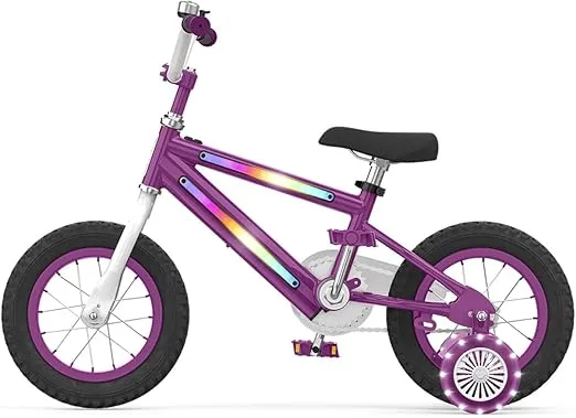 Jetson Light Rider Kids’ Light-up Unisex Bike, LED Light-up Frame, 3 Different Light Modes