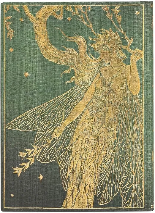 Paperblanks | Olive Fairy | Lang’s Fairy Books | Hardcover | Midi | Lined | Elastic Band Closure | 144 Pg | 120 GSM