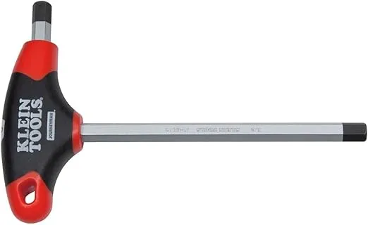 Klein Tools JTH6E15 3/8-Inch Hex Key, Journeyman T-Handle, 6-Inch