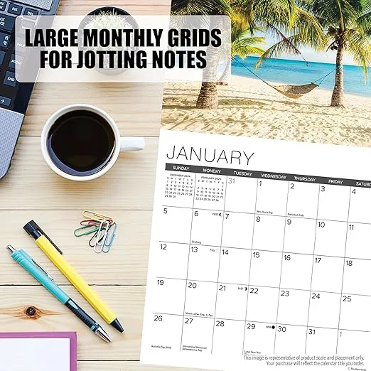 Willow Creek Press National Parks (ADG) Monthly Mini 2025 Wall Calendar (7" x 7")
