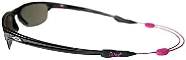Cablz Colorz Zipz Adjustable Eyewear Retainer Strap | Lightweight, Low Profile, Coated Stainless, 14 Inch