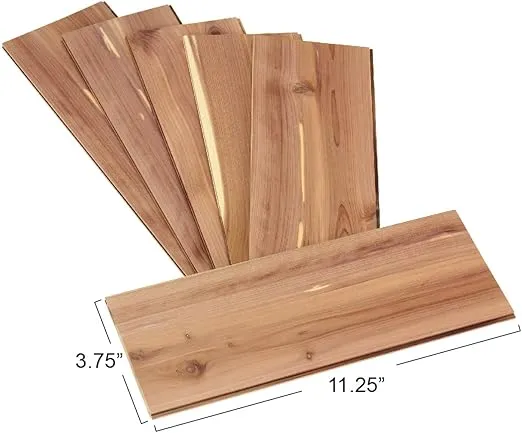 Household Essentials 25012-1 Cedarline Collection Cedar Wood Panels for Closet Storage | 10 Piece Value Pack