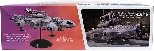 MPC 14" Space:1999 Eagle 4 Featuring Lab Pod & Spine Booster 1:72 Scale Model Kit