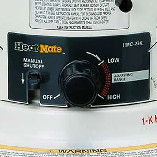 Sengoku HeatMate Portable Kerosene Indoor/Outdoor Space Heater for 1000 sq ft, 23,500 BTU