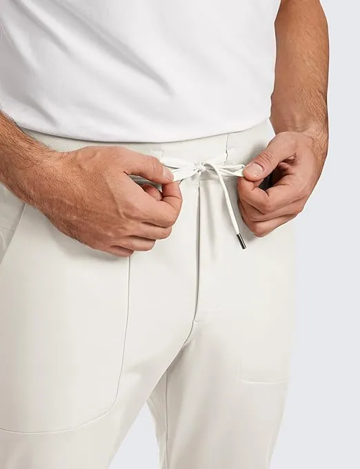 CRZ YOGA All Day Comfy Golf Joggers Pants for Men 30'' Quick Dry Lightweight Stretch Work Casual Joggers with Pockets