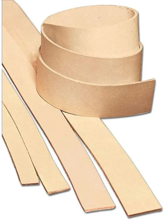 Tandy Leather Natural Cowhide Leather Strap 3" (76 mm) x 50" (1.3 m) 4578-00